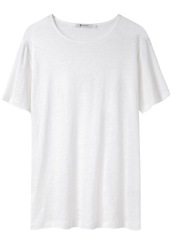 Linen & Silk Tee