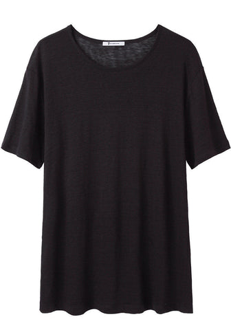 Linen & Silk Tee