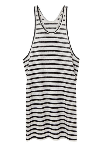 Linen Stripe Tank
