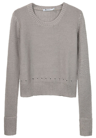 Mercerized Cotton Pullover