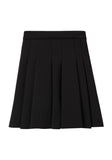 Neoprene Box Pleat Skirt