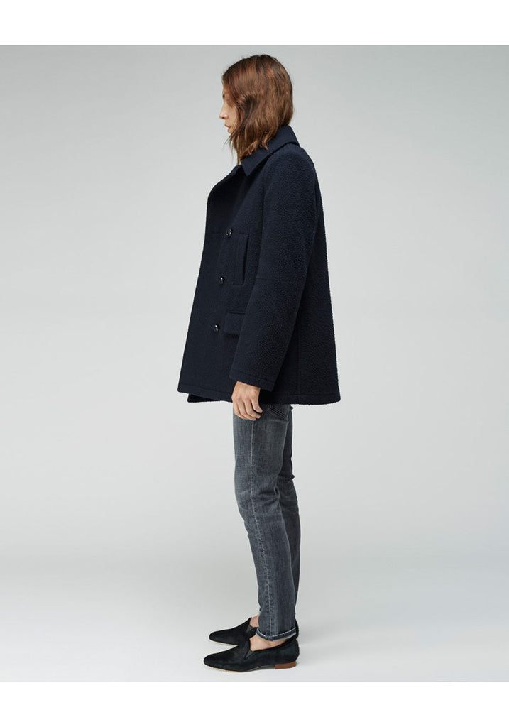 Pilly Wool Peacoat
