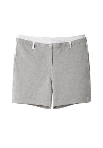 Pique Combo Sweatshorts