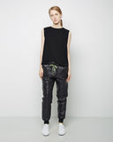 Quilted Nylon Track Pant