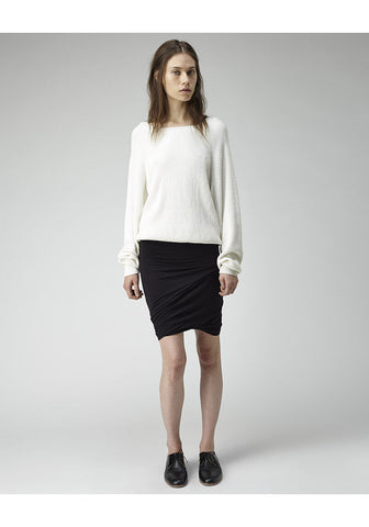 Ribbed Cotton Pullover