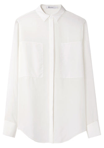 Silk Chiffon Shirt