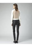 Stretch Leather Jeans