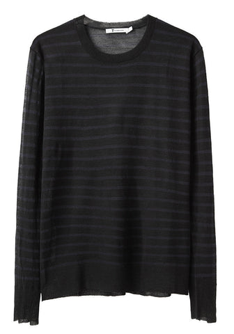 Stripe Knit Pullover