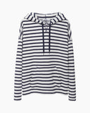 Striped French Terry Hoodie