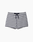 Striped French Terry Sweatshorts