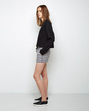 Striped French Terry Sweatshorts