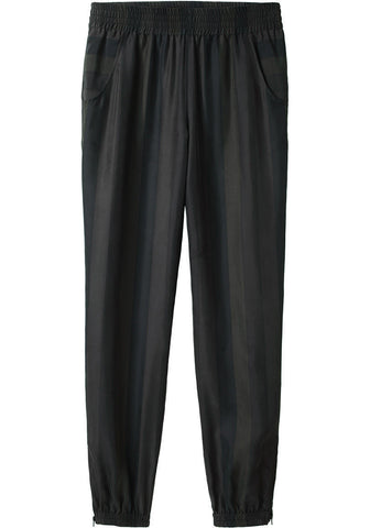 Striped Habotai Pant