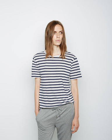 Striped Linen Tee