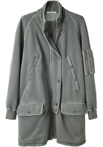 Sweatshirt Parka Jacket