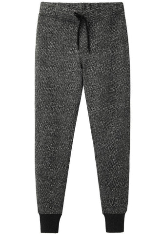 Tweed Print Sweatpants