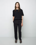 Washed Silk Track Pant