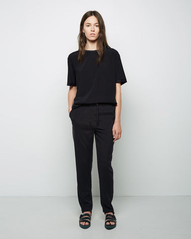Washed Silk Track Pant