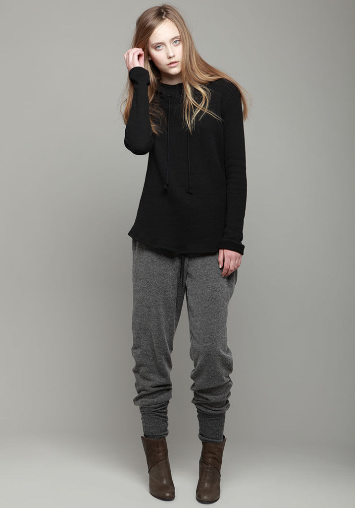 Cuffed Angora Sweatpant