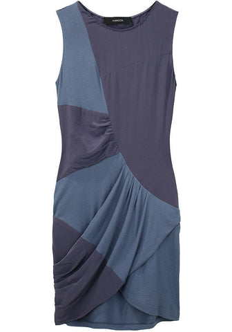 Patchwork Draped Dress