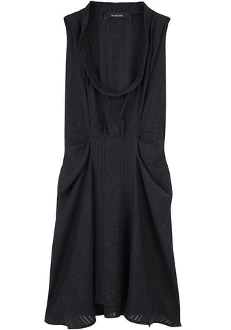 Pleat Front Dress