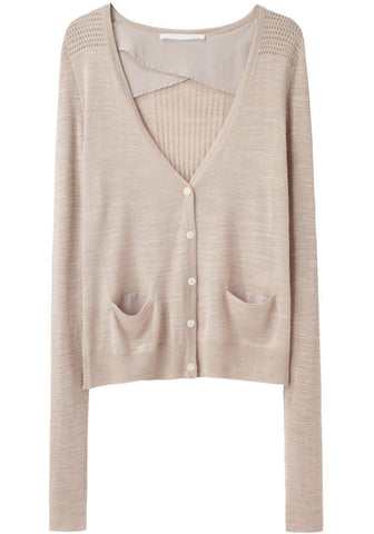 Pointelle Cardigan