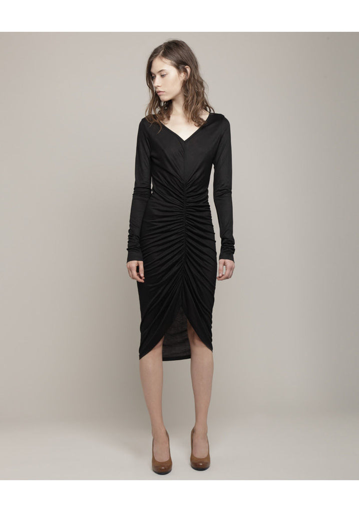 Ruched Jersey Dress