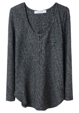 Slub Jersey Henley