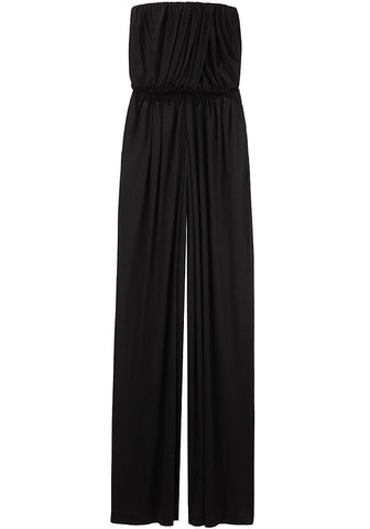 Strapless Draped Jumpsuit