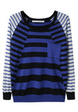 Striped Pocket Pullover