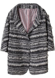 Ribbon Tweed Coat