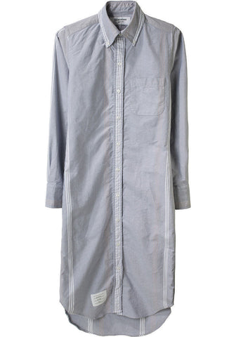 Striped Oxford Shirtdress