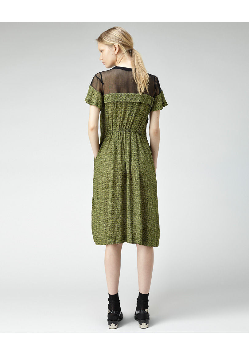 Paisley Georgette Dress – La Garçonne