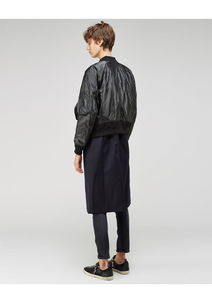 Taffeta Bomber Coat