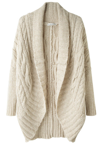 Alpaca Cable Cardigan