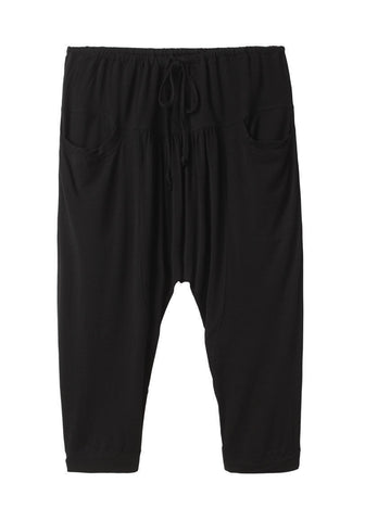 Drop Crotch Knee Length Pant