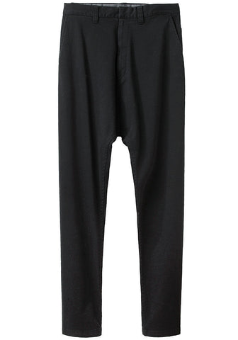 Dropped Cotton Chino