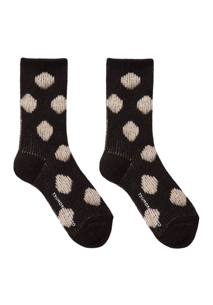 Fluffy Dot Socks