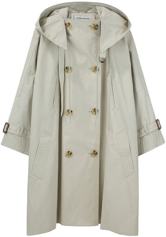 Hooded Oxford Trench