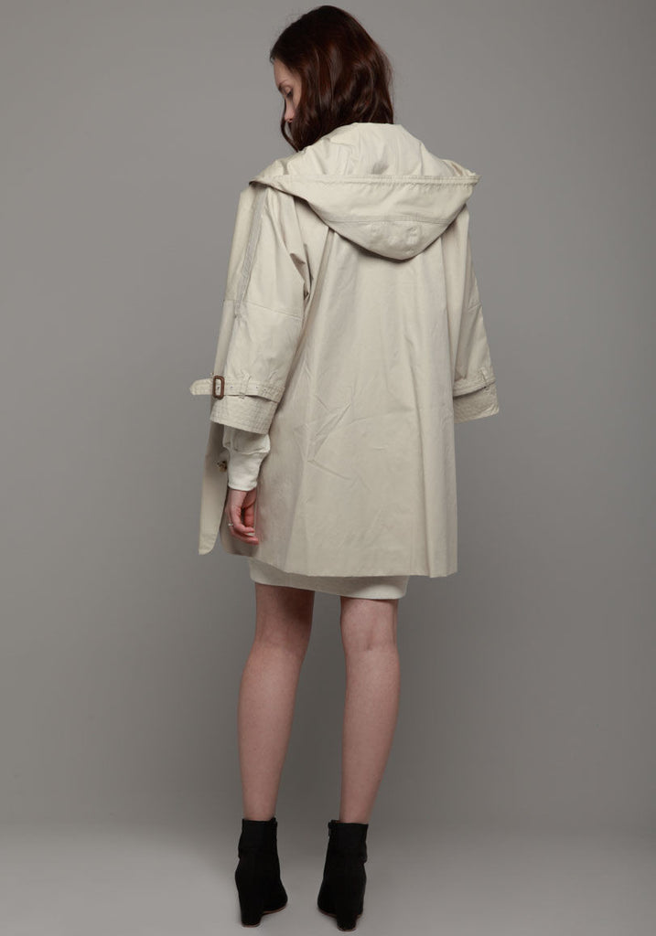 Hooded Oxford Trench
