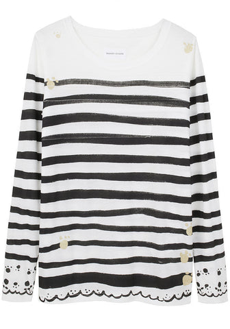 Paw Stripe Tee