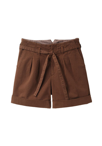 Pleat Front Short