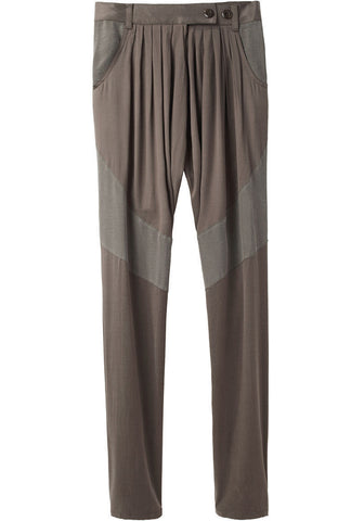Pleated Drop Pant