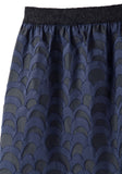 Scallop Jacquard Skirt