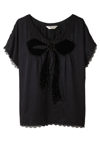 Silk Bow Top