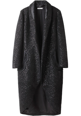 Spangle Wool Coat