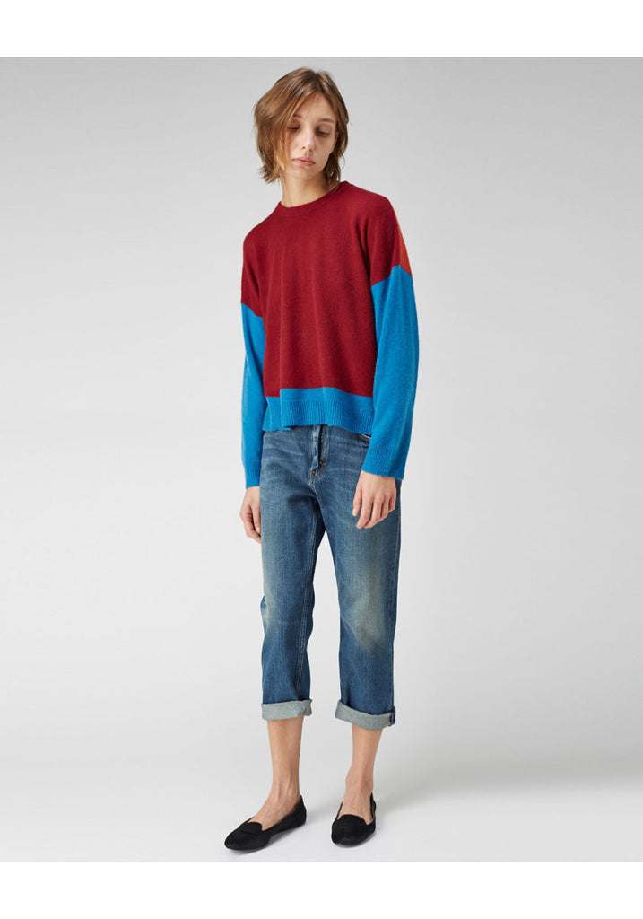 Tri-Color Pullover