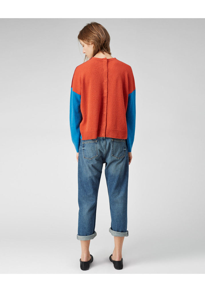 Tri-Color Pullover