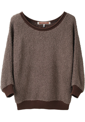 Pile Knit Pullover