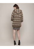 Toggle Jacquard Sweater