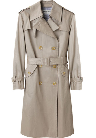 Twill Cotton Trench